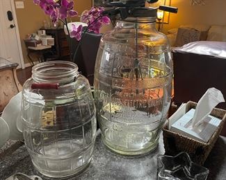Vintage jars
