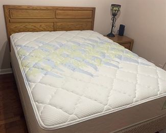 Very clean Queen, mattress / box spring, headboard and frame. Pre-sale priced @ $125 message me if interested.