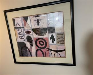 Mid Century Modernist art, Gottlieb poster .