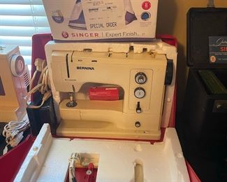 Nice clean Bernina sewing machine, has table that can be purchased too.