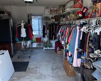 Garage is full of clothing!! LOTS of NWT