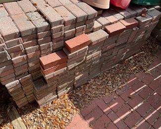 Paver brick lot,