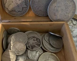 As found with coins!