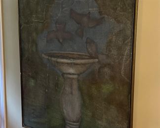 Fabulous James STARKS painting purchased at Ledbetter Lusk Gallery