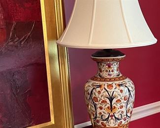 Imari lamp