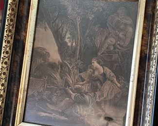 Fine antique engraving circa 1860