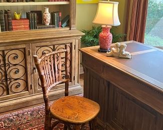 Antique bamboo Victorian chair