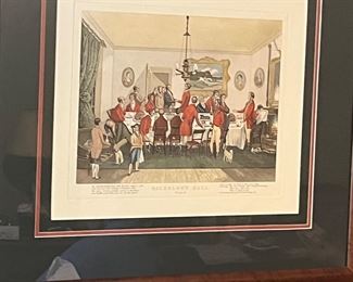 Antique English engraving 