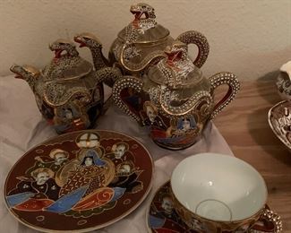 Antique tea set in mint condition