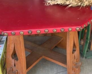 Mid century poker table