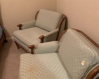 Set of two club chairs