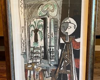 Picasso lithograph - NOT AUTHENTICATED