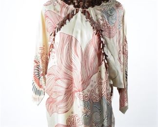 Missoni Floral Silk Sequined Dress - Size 6