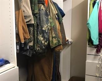 hunting clothing and coveralls