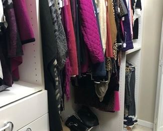 ladies clothing including Chico's.  1x and 2x