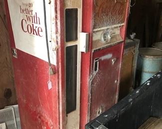 old as is coke machine