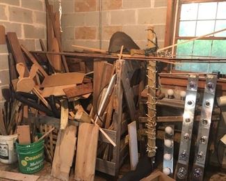 wood, cross, fixtures