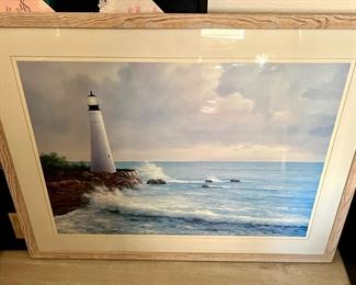 Beautiful Lighthouse art print