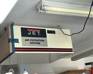 Jet air filtration system