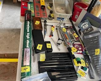 So many tools still in boxes