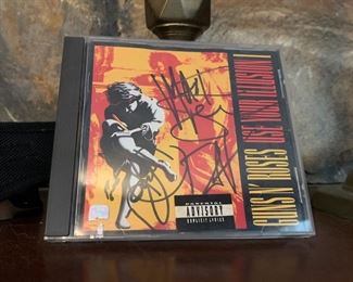 Signed by Axel Rose 