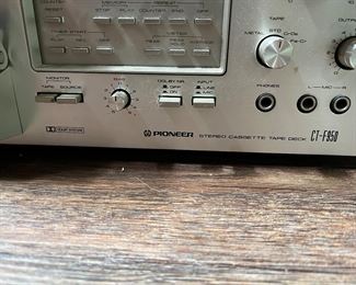 Pioneer cassette tape deck