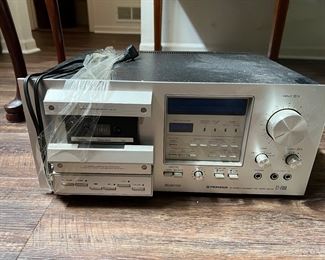 Pioneer cassette tape deck