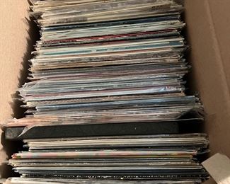 Boxes of records 