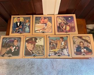 Big Band recordings by Benny Goodman, (Major) Glenn Miller, Count Basie, Les Brown, Gene Krupa, and a collection of various artists.