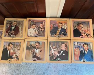 Big Band recordings by Duke Ellington, Jimmy Dorsey, Tommy Dorsey, Artie Shaw, Glenn Miller, Woody Herman, Bob Crosby, and Charlie Barney.