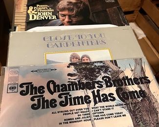 The Chambers Brothers, Carpenters, John Denver, America