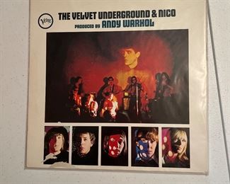 The Velvet Underground & Nico produced by Andy Warhol; great condition!