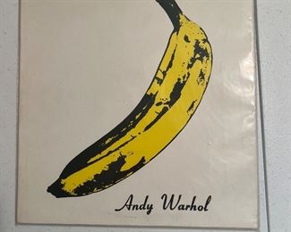The Velvet Underground & Nico produced by Andy Warhol; great condition!