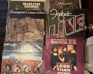 The bangles, Peter Frampton, Foghat, Free, Dave Mason, the Marshall Tucker band