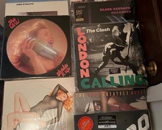 The cars, bad company, the clash, Black Sabbath, dire straits