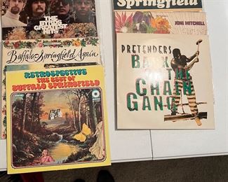 The Byrds; Buffalo Springfield; Joni Mitchell; the Pretenders 