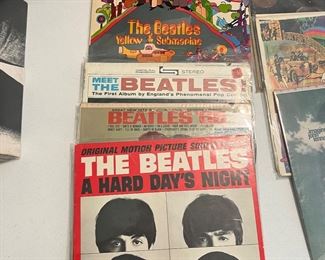 The Beatles - Yellow Submarine; Meet the Beatles; Beatles ‘65; A Hard Day’s night