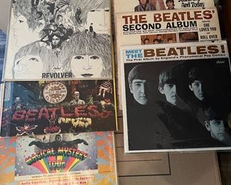The Beatles - Revolver; Sgt Pepper’s; Magical Mystery Tour; Yesterday and Today; Second album; Meet the Beatles