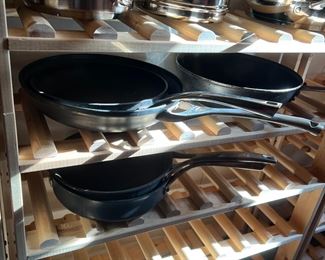 Wine racks and cookware