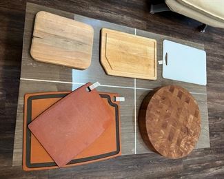 Cutting boards of all shapes and sizes!