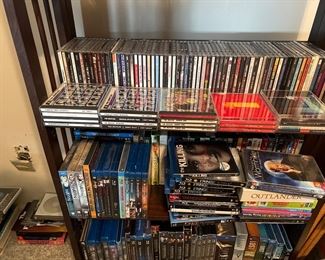 CD’s, DVD’s and Blue-ray