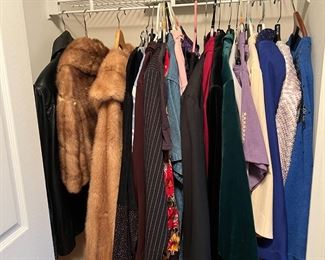 Women's coats including fur