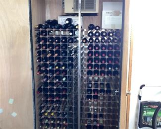 Wine cooler only, wine not for sale