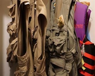 fishing vests, life jacket