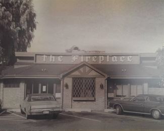 The Fireplace Restaurant In Paramus, NJ. Established In 1956. (Photo Circa 1970s)