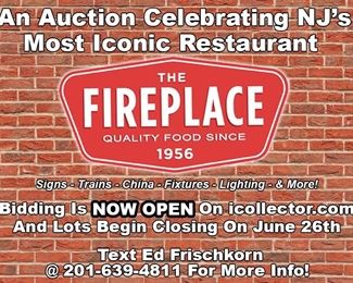 The Fireplace Restaurant Auction