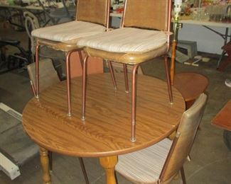table and chairs