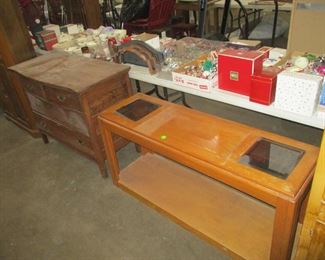table and dresser