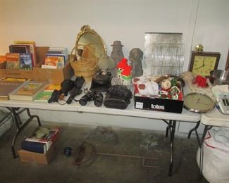 household and binoculars