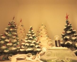 Ceramic Christmas trees